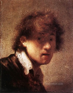 Autorretrato 1629 Rembrandt Pinturas al óleo